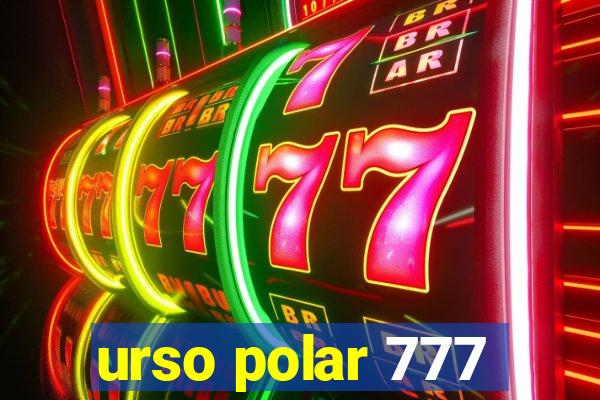 urso polar 777